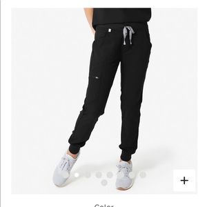 Figs Black Joggers